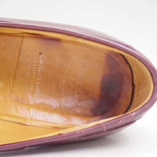 ★チャーチ 95F/UK9.5【旧★チャーチ/ブックバインダーカーフ】3都市ロゴ/93ラスト/KEATS/キーツ/タッセルローファー/Church's★b658