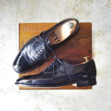 極上★チャーチ 75D/UK7.5【★旧チャーチ/CONSUL/73ラスト】コンサル/3都市ロゴ/ストレートチップ/Church's★b671