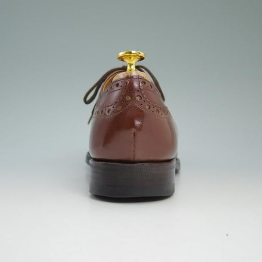 極上★チャーチ 65G/UK6.5【過渡期★旧チャーチのバーウッド】3都市ロゴ〜4都市ロゴ/81ラスト/フルブローグ/BURWOOD/Church's★b672