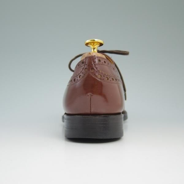 極上★チャーチ 65G/UK6.5【過渡期★旧チャーチのバーウッド】3都市ロゴ〜4都市ロゴ/81ラスト/フルブローグ/BURWOOD/Church's★b672