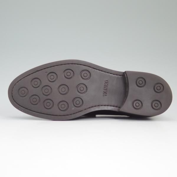 極美品★ヤンコ SIZE 7【★馬革/ホースレザー仕様】バーガンディー/OSLO/コインローファー/24800/939/83301011/HORSE/YANKO★b673