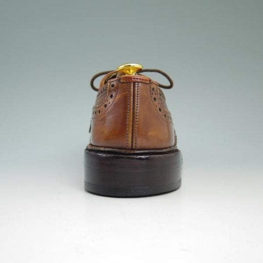 極上★トリッカーズ SIZE 8【★BOURTON/バートン/M5633】カントリーシューズ/短靴/フルブローグ/Tricker's★b681