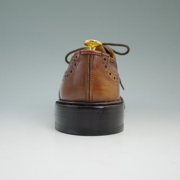 極上★トリッカーズ SIZE 8【★BOURTON/バートン/M5633】カントリーシューズ/短靴/フルブローグ/Tricker's★b681