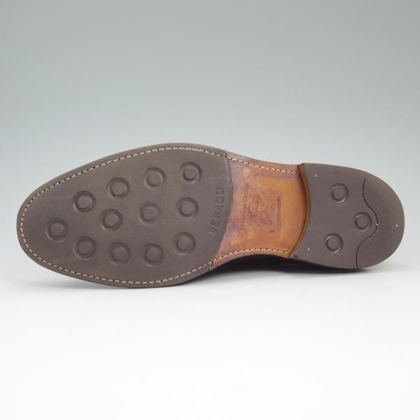 極上★(米)セバゴ SIZE 8.5【★上級!!グッドイヤーウェルテッド製法】/B-20352/スコッチグレイン/Uチップ/エプロンフロント/SEBAGO★b682