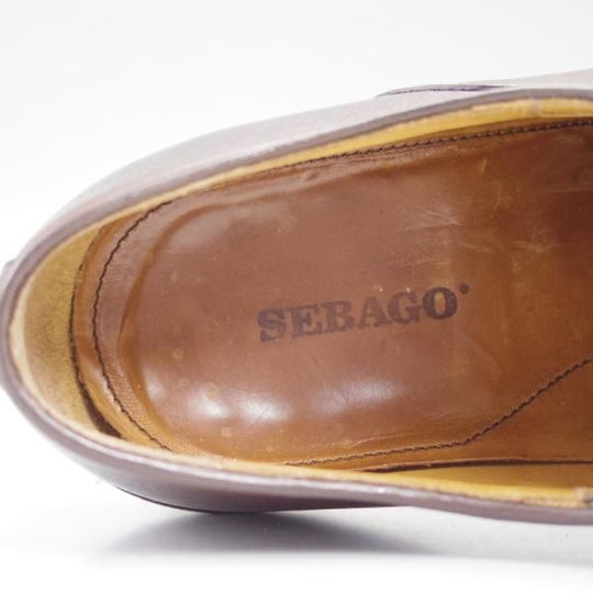 極上★(米)セバゴ SIZE 8.5【★上級!!グッドイヤーウェルテッド製法】/B-20352/スコッチグレイン/Uチップ/エプロンフロント/SEBAGO★b682