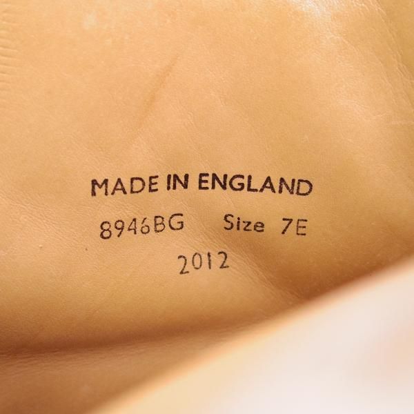 極上★(英)サンダース 7E【★ミリタリーコレクション】ブーツ/8946BG/コマンドソール/SANDERS★b683