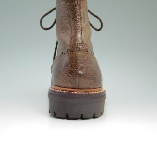 極上★(英)グレンソン 7.5G【★カントリーブーツ/5068】コマンドソール/フルブローグ/GRENSON★b688