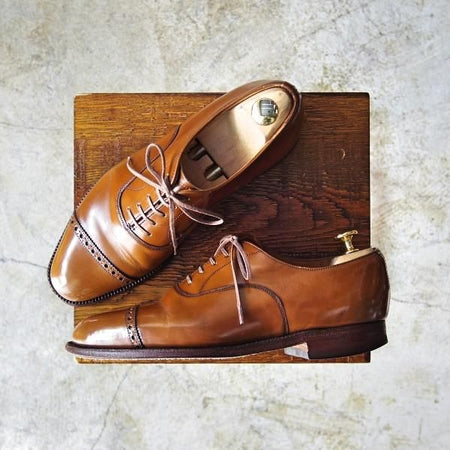 極上★チャーチ 60F/UK6【★3都市〜4都市ロゴ過渡期/旧チャーチ】サンダルウッド/84ラスト/BARCROFT/ブックバインダーカーフChurch's★b690