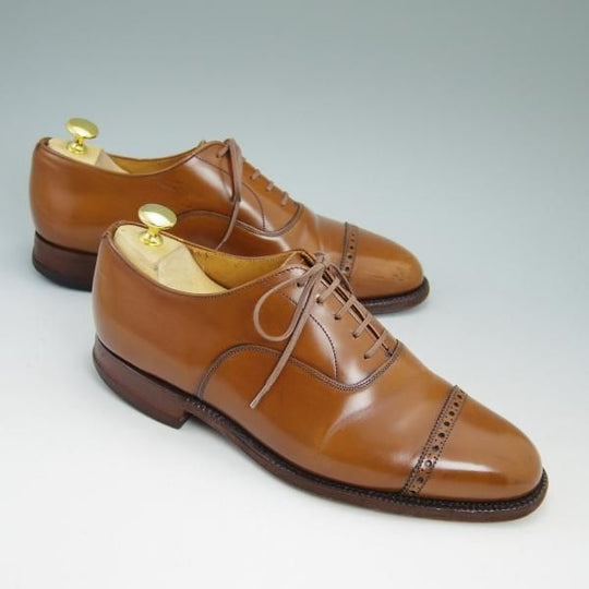 極上★チャーチ 60F/UK6【★3都市〜4都市ロゴ過渡期/旧チャーチ】サンダルウッド/84ラスト/BARCROFT/ブックバインダーカーフChurch's★b690