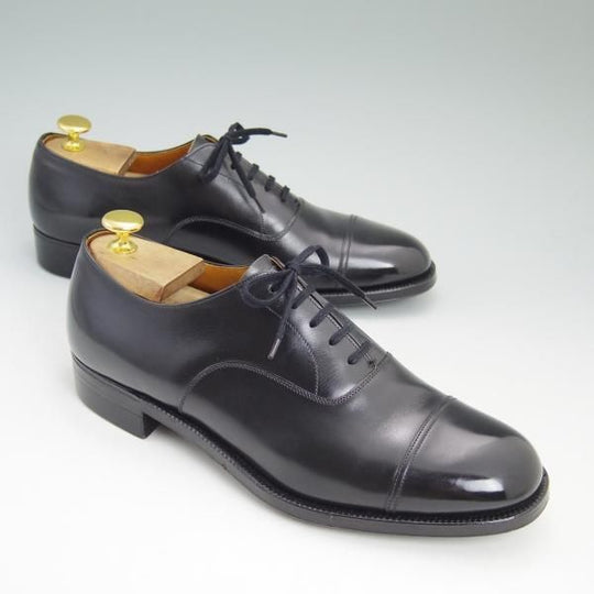 極美品★チャーチ 75F/UK7.5【★超希少!!2都市ロゴ/82ラスト/Messenger】旧チャーチ/メッセンジャー/ストレートチップ/Church's★b691