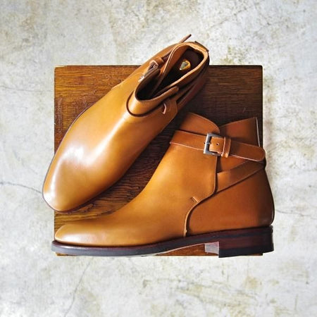 未使用★ヤンコ SIZE 5.5【★グッドイヤーウェルテッド製法】ジョッパーブーツ/42836/cosido goodyear/YANKO★b695