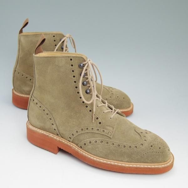 新品★クロケット＆ジョーンズ 5.5E【★スカイ/SKYE】335ラスト/スエード/カントリーブーツ/Crockett＆Jones★b696
