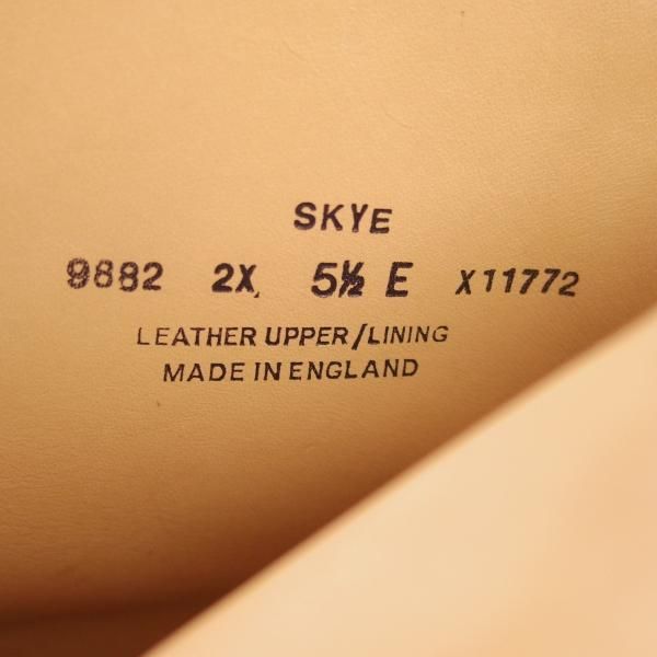 新品★クロケット＆ジョーンズ 5.5E【★スカイ/SKYE】335ラスト/スエード/カントリーブーツ/Crockett＆Jones★b696