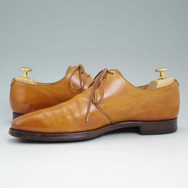 極上★クロケット＆ジョーンズ 5.5E【★ハイバリー/HIGHBURY】348ラスト/Vフロント/プレーントゥ/Crockett＆Jones★b697
