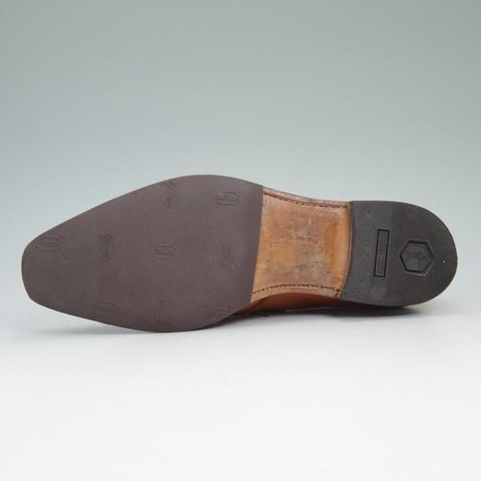 極上★クロケット＆ジョーンズ 5.5E【★ハイバリー/HIGHBURY】348ラスト/Vフロント/プレーントゥ/Crockett＆Jones★b697
