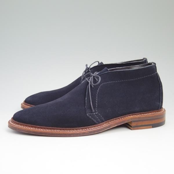 新品★オールデン 8D【★レイドンラスト/Leydon/14962】スエード/紺色/ネイビー/ウォーターロックソール/チャッカブーツ/Alden★b698