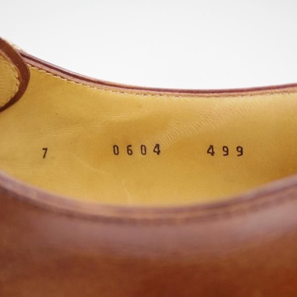 美品★(伊)ステファノビ SIZE 7【★グッドイヤーウェルテッド製法/ISETAN別注】Uチップ/伊勢丹/STEFANOBI★b699