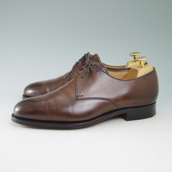 極美品★クロケット＆ジョーンズ 7.5E【★ポールスミス コレクション別注/Paul Smith】317ラスト/Vフロント/Crockett＆Jones★b702