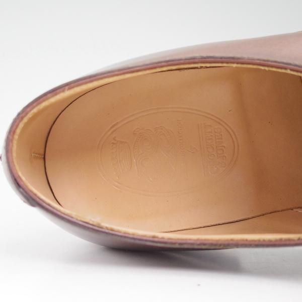 極美品★クロケット＆ジョーンズ 7.5E【★ポールスミス コレクション別注/Paul Smith】317ラスト/Vフロント/Crockett＆Jones★b702