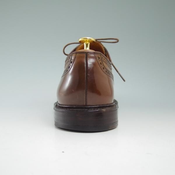 美品★クロケット＆ジョーンズ US9.5/UK9【★希少色!!コードバン/ブラウン/茶】ラルフローレン別注/Ralph Lauren/Crockett＆Jones★b703