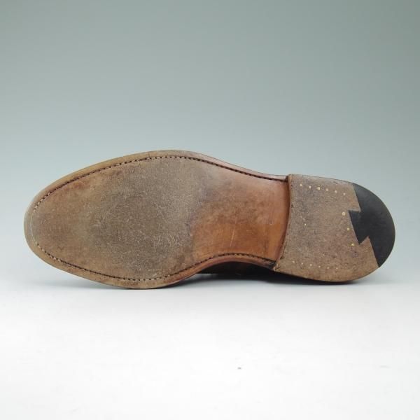 美品★クロケット＆ジョーンズ US9.5/UK9【★希少色!!コードバン/ブラウン/茶】ラルフローレン別注/Ralph Lauren/Crockett＆Jones★b703