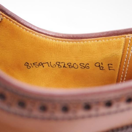美品★クロケット＆ジョーンズ US9.5/UK9【★希少色!!コードバン/ブラウン/茶】ラルフローレン別注/Ralph Lauren/Crockett＆Jones★b703