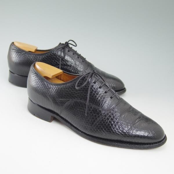 超希少★チャーチ 60F/UK6【★リザード革仕様/REAL LIZARD/別注限定品】旧チャーチ/84ラスト/3都市ロゴ/Church's★b705