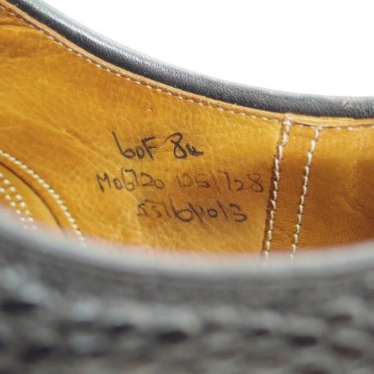 超希少★チャーチ 60F/UK6【★リザード革仕様/REAL LIZARD/別注限定品】旧チャーチ/84ラスト/3都市ロゴ/Church's★b705