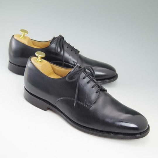 極上★チャーチ 80G/UK8【★100ラスト/CRANFIELD/クランフィールド】4都市ロゴ/プレーントゥ/Church's★b707