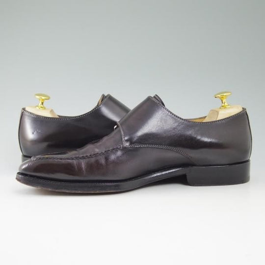 極上★(伊)ステファノビ SIZE 7【★グッドイヤーウェルテッド製法/ISETAN別注】ダブルモンク/Uチップ/伊勢丹/STEFANOBI★b709