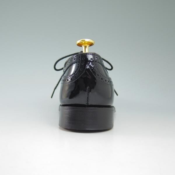 極美品 CHEANEY UK3 MILLY パテント ウイングチップ 内羽根 黒 極美品☆(英)チーニー(レディース) UK3【☆ウイングチップ/MILLY