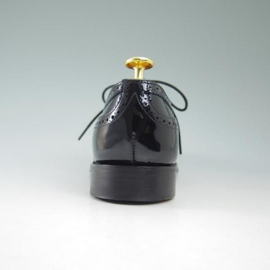 極美品★(英)チーニー(レディース) UK3【★ウイングチップ/MILLY/ミリー】パテント/フルブローグ/CHEANEY★b711