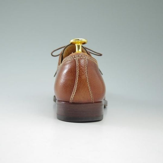 極上★(伊)マンニーナ(レディース) SIZE 38【★ストレートチップ/スコッチグレイン】シボ革/カーフ/MANNINA★b717