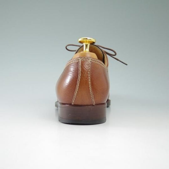 極上★(伊)マンニーナ(レディース) SIZE 38【★ストレートチップ/スコッチグレイン】シボ革/カーフ/MANNINA★b717