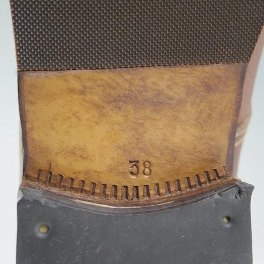 極上★(伊)マンニーナ(レディース) SIZE 38【★ストレートチップ/スコッチグレイン】シボ革/カーフ/MANNINA★b717