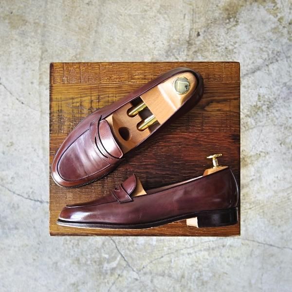 ★(伊)タニノクリスチー(レディース) SIZE 36【★定価10万円以上】コインローファー/カーフ/TANINO CRISCI★b718