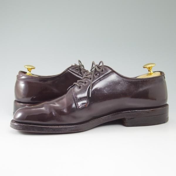 極貴重★オールデン 7.5C【★コードバン仕様/BROOKS BROTHERS別注】A765/ブルックスブラザーズ/プレーントゥ/Alden★b719