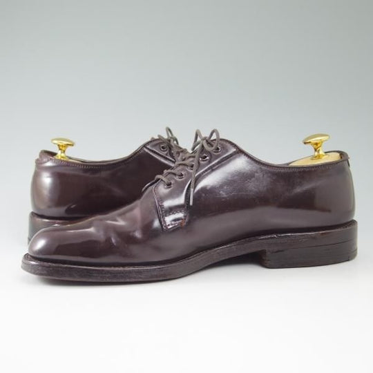 極貴重★オールデン 7.5C【★コードバン仕様/BROOKS BROTHERS別注】A765/ブルックスブラザーズ/プレーントゥ/Alden★b719