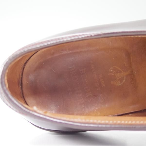 極貴重★オールデン 7.5C【★コードバン仕様/BROOKS BROTHERS別注】A765/ブルックスブラザーズ/プレーントゥ/Alden★b719