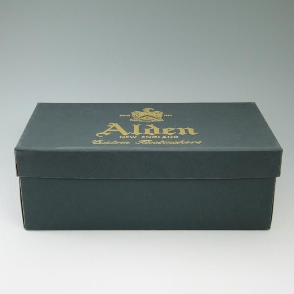 極美品★オールデン 7.5D【★希少!!アンライニング仕様】バリーラスト/29331F/スエード/プレーントゥ/Alden★b722