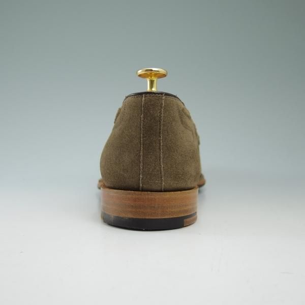 極上★チャーチ 75F/UK7.5【★フォスバリー/FOSBURY】93ラスト/4都市ロゴ/スエード/タッセルローファー/Church's★b725