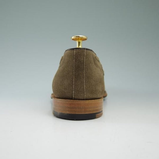 極上★チャーチ 75F/UK7.5【★フォスバリー/FOSBURY】93ラスト/4都市ロゴ/スエード/タッセルローファー/Church's★b725