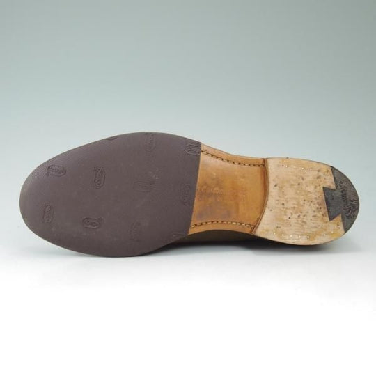 極上★チャーチ 75F/UK7.5【★フォスバリー/FOSBURY】93ラスト/4都市ロゴ/スエード/タッセルローファー/Church's★b725