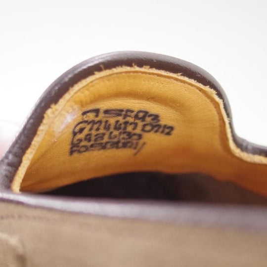 極上★チャーチ 75F/UK7.5【★フォスバリー/FOSBURY】93ラスト/4都市ロゴ/スエード/タッセルローファー/Church's★b725