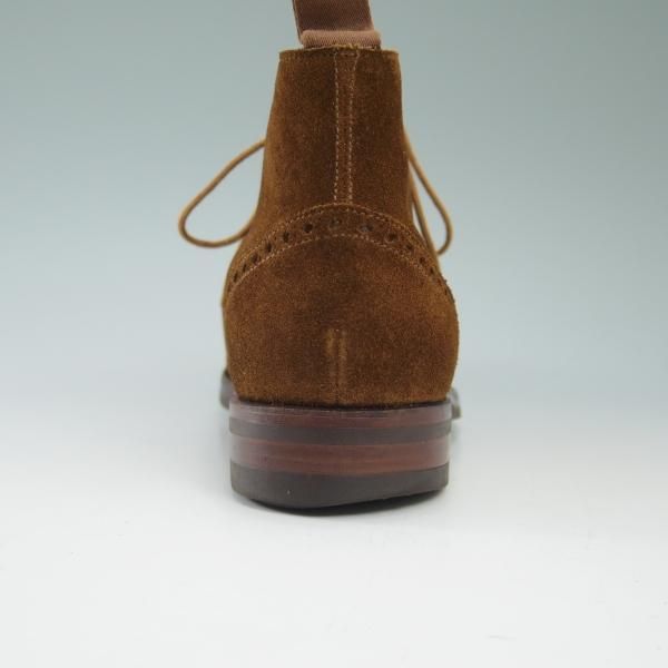 美品★クロケット&ジョーンズ 6E【★BEAMS F別注/ビームス/TRENT/トレント】200ラスト/スエード/カントリーブーツ/Crockett&Jones★b727