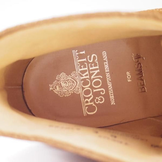 美品★クロケット&ジョーンズ 6E【★BEAMS F別注/ビームス/TRENT/トレント】200ラスト/スエード/カントリーブーツ/Crockett&Jones★b727