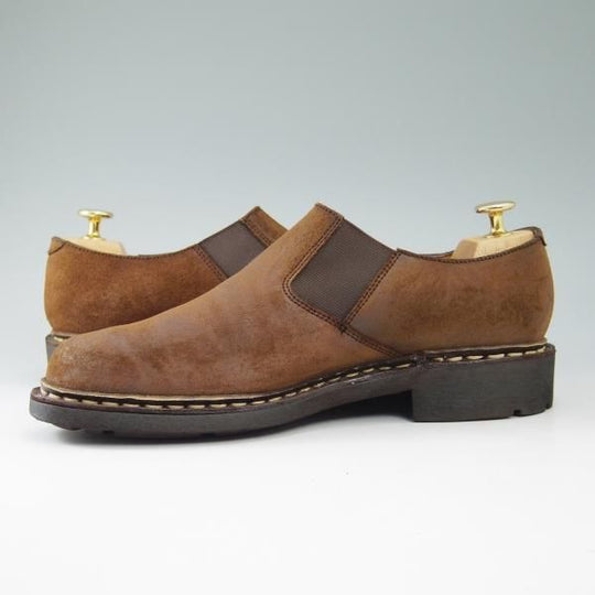 極上★パラブーツ SIZE 6【★ワックススエード仕様/PHOTON/フォトン】TEXソール/スリッポン/サイドゴアシューズ/Paraboot★b729