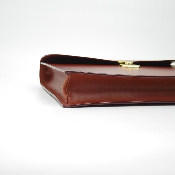 極美品★(英)ラザフォード製/Rutherfords【★英国製 レザー ブリーフケース】メンズ ビジネス バッグ★N4960