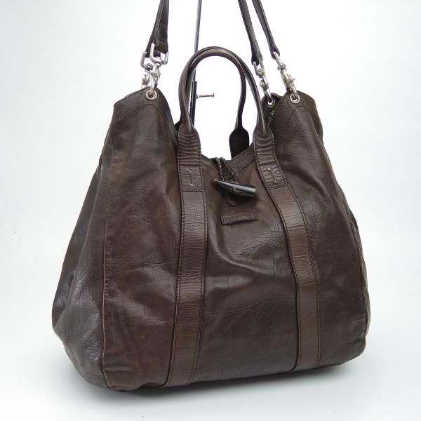 ★ダニエル&ボブ【★クロドーロ/2WAY CULODORO/コッコーネ/COCCONE】EDIFICE別注/メンズ レザー トート バッグ/クロコ型押し/Daniel&Bob★N4961