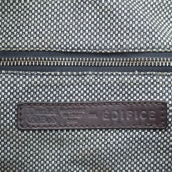 ★ダニエル&ボブ【★クロドーロ/2WAY CULODORO/コッコーネ/COCCONE】EDIFICE別注/メンズ レザー トート バッグ/クロコ型押し/Daniel&Bob★N4961